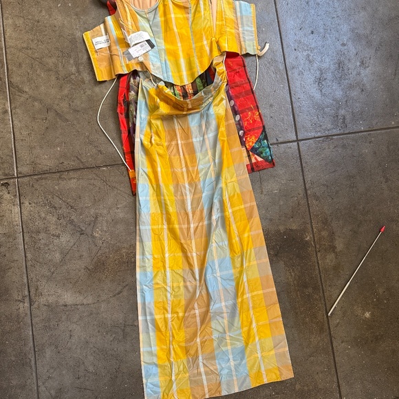 Vivienne Westwood 7,105$ !!! 2022 Andreas Kronthaler Silk Bus Stop Dress - Picture 11 of 16